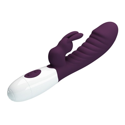 Pretty Love Naughty Bunny Rabbit Vibrator - Purple - image 3