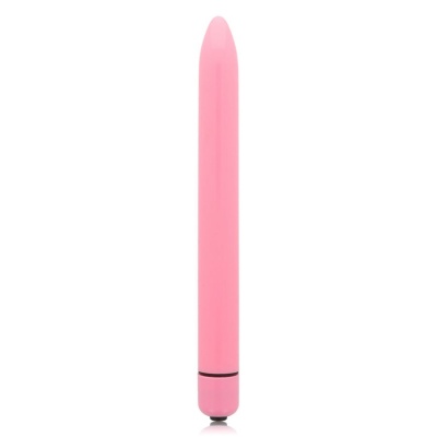 Glossy Slim Vibrator Pink - image 2