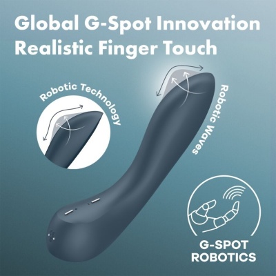 Satisfyer G-Spot Wave 4 Vibrator Dark Grey - image 6