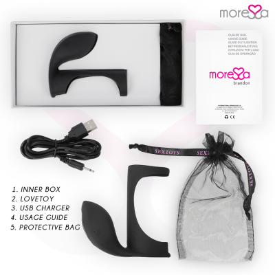 Moressa Brandon Vibrating Ring with Sleeve - image 6