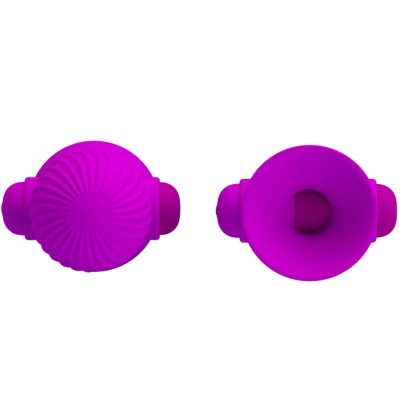 Pretty Love Nipple Stimulators 12M Lilac Vibration - image 3