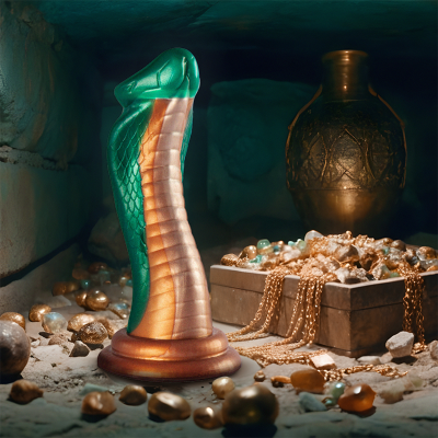 Python Dildo Cobra Green - image 2