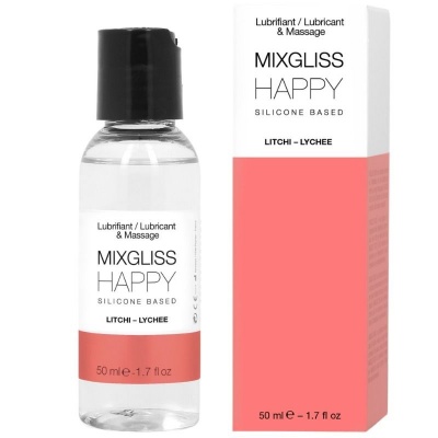 Mixgliss Happy Litchi Silicone Lubricant 50ml