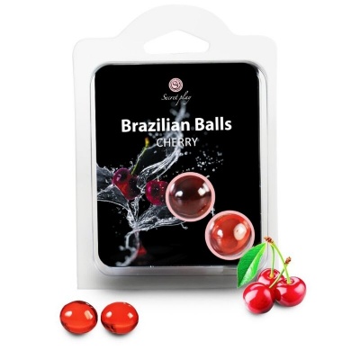 Secretplay Brazilian Balls 2-Pack - Cherry