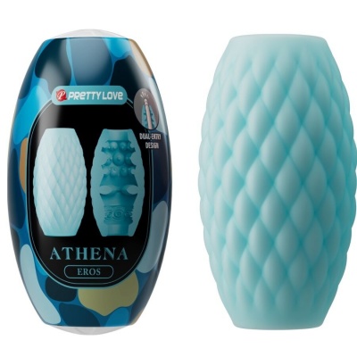Pretty Love Athena Eros Silicone Masturbator Sky Blue - image 1