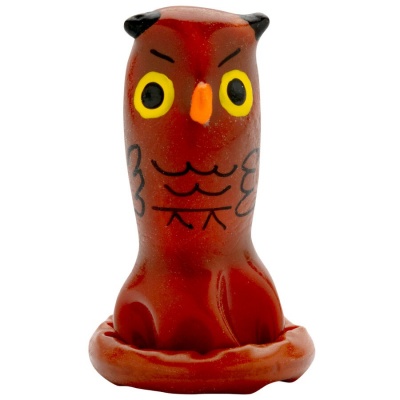 Condomerie Hand-Painted Novelty Condoms Owl - image 4