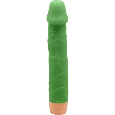 Baile Bill Realistic Vibrator 22.5 CM Green Baile Bill Realistic Vibrator 22.5 CM Green