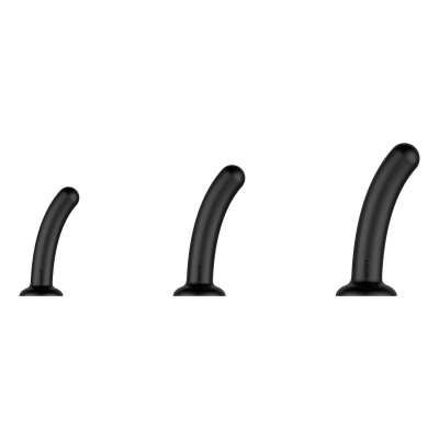 Foto van Nexus - Dilator Set Siliconen Anaal Dildos - Zwart
