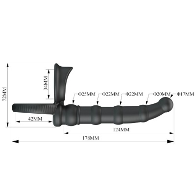 Pretty Love Tatum Vibrating Penis Ring with Plug - image 5
