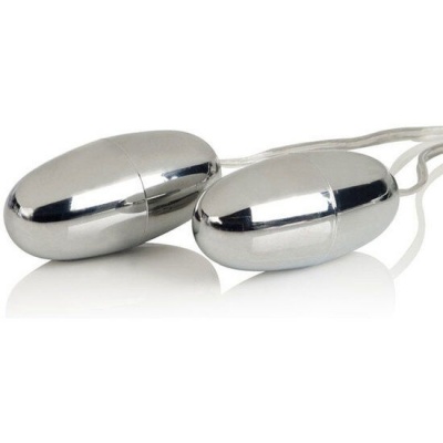 CalExotics Vibrating Bullets Silver Duo - image 2
