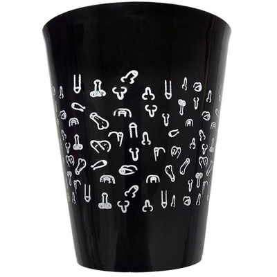 Diablo Picante Black Cup 500ml with Penises