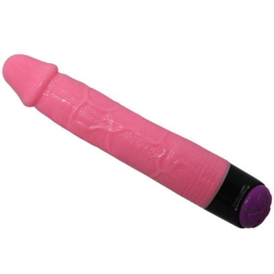 Baile Colorful Realistic Vibrator 23 cm Pink - image 5