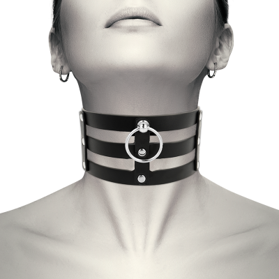 Coquette Chic Desire Fetish Vegan Leather Choker - image 2
