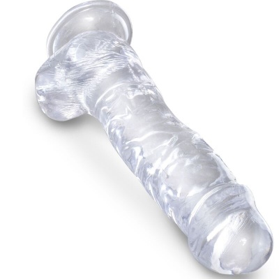 King Cock Clear Realistic Penis 16.5 CM - image 3