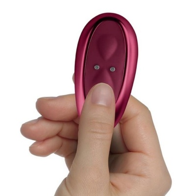 Rocks-Off Ruby Glow Blush Red G-Spot Vibrator - image 9