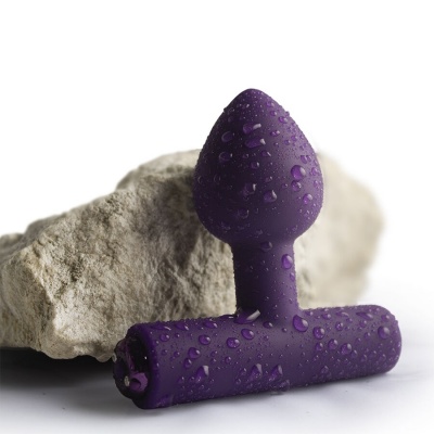 Rocks-Off Nova Astryx Anal Plug 16 Function Purple - image 5