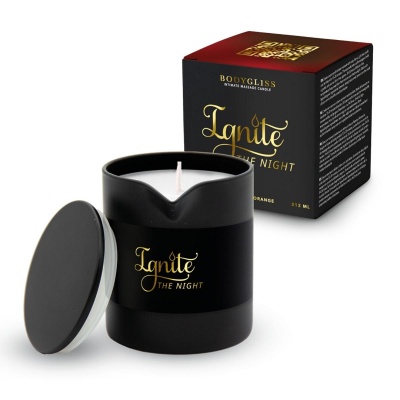 Foto van BodyGliss - Intimate Massage candle - Ignite the Night