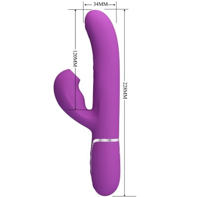 Pretty Love Perlita Rabbit Vibrator Tapping - image 5