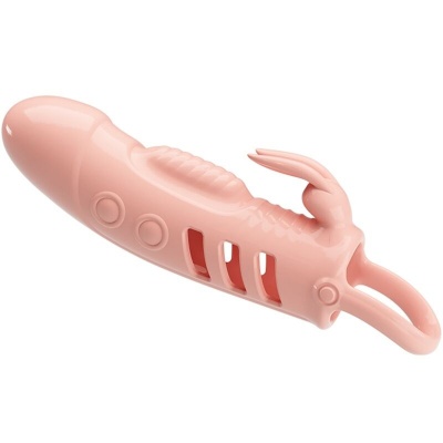 Pretty Love Sloane Natural Rabbit Penis Sheath - image 1