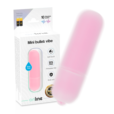 Online Mini Bullet Vibrator Pink - image 2