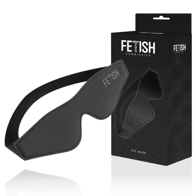 Fetish Submissive Vegan Leather Mask With Neoprene - image 2
