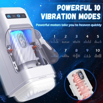 Game Cup Thrusting Vibration Masturbator with Heating - image 7