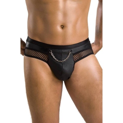 Passion 030 Open Slip Tom Black S/M - image 3