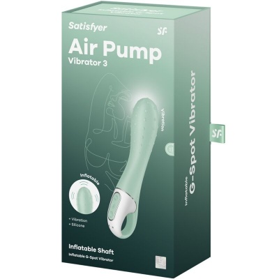 Satisfyer Air Pump Vibrator 3 Mint G-Spot - image 6