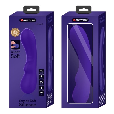 Pretty Love Prescott Rechargeable Vibrator Purple - image 9