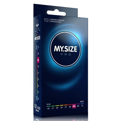 My Size Pro Condoms 64mm 10 Pack My Size Pro Condoms 64mm 10 Pack