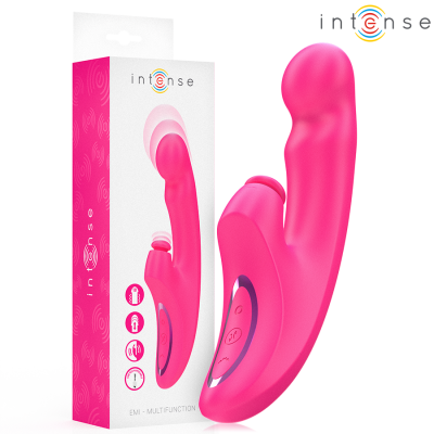 Intense Emi 3-in-1 Compact Vibrator 13.5cm - Pink