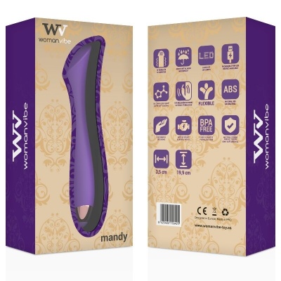 Womanvibe Mandy K-Point Silicone Vibrator - image 2