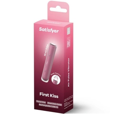 Satisfyer First Kiss Wave Clitoris Stimulator Garnet - image 2