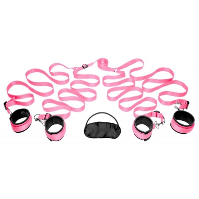 Foto van FRISKY - Bedroom Restraint Kit Bedboeien - Roze