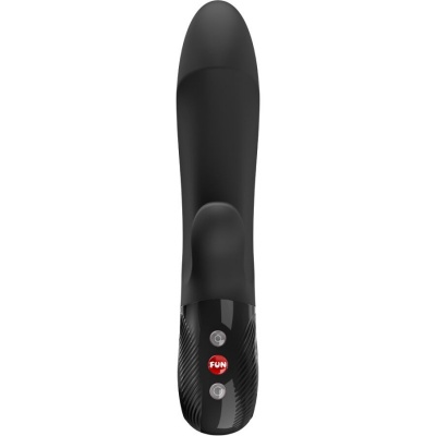 Fun Factory Bi Stronic Embrace Thrusting Rabbit - Black - image 3