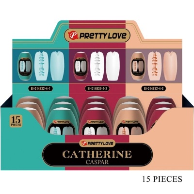 Pretty Love Caspar 15-Pack Masturbators, Mixed - image 1