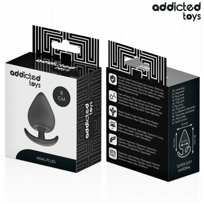 Addicted Toys Anal Plug Silicone L 8CM - image 7