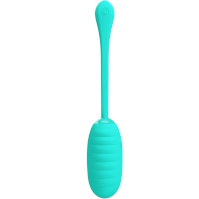 Pretty Love — Kirk Rechargeable Vibrating Egg Aqua Green - image 2