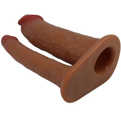 Pretty Love Yairon Double Penis Sleeve 4cm Extension - image 3