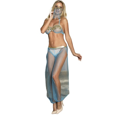Subblime India Style Blue Lingerie Set L/XL - image 1