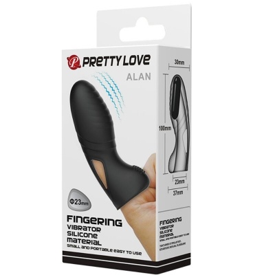 Pretty Love Alan Silicone Finger Vibrator - image 9