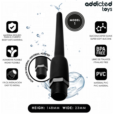 Addicted Toys Anal Cleaner Universal Adapter 1