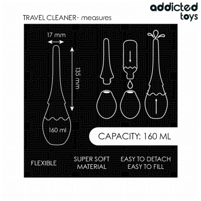 Addicted Toys Travel Cleaner Silicone Model 3 - image 5
