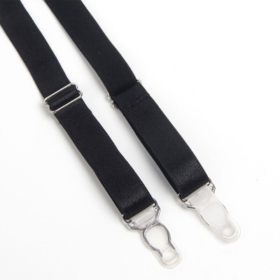Subblime Black Bondage Bra Garter Set S/M - image 7