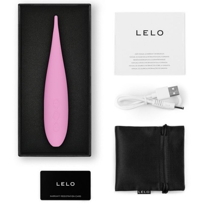 Lelo Dot Travel Pink Clitoral Stimulator - image 4