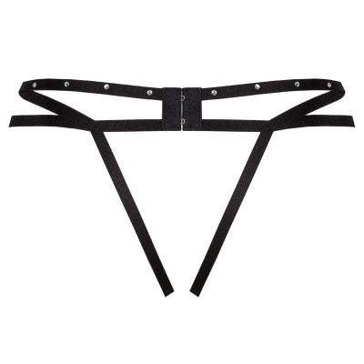 Livco Corsetti Nomade Thong Crotchless Black - image 4