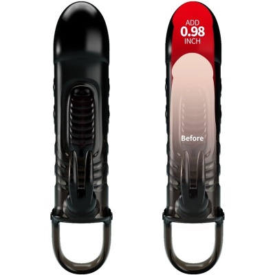 Pretty Love Sloane Rabbit Penis Sheath Black - image 2