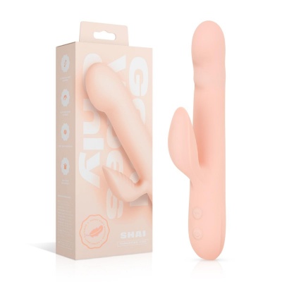 Foto van Good Vibes Only - Stotende Vibrator - Soft Silicone - Roze