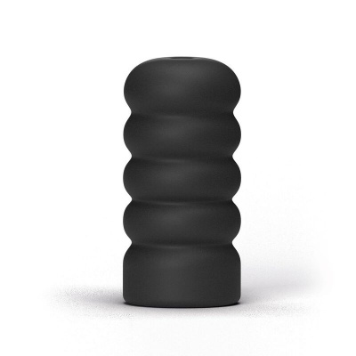 All Black Twink Masturbator, 17cm, Spiral - image 3