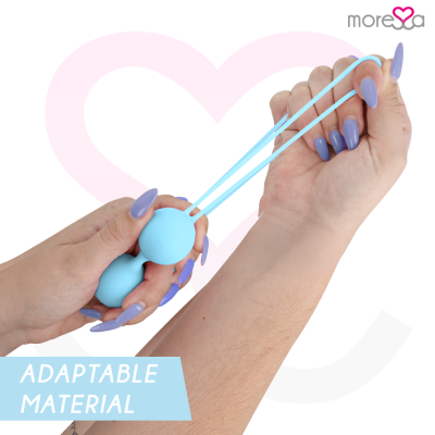 Moressa Osian Two Turquoise Kegel Balls - image 3